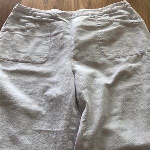 soft surroundings wide leg linen pants